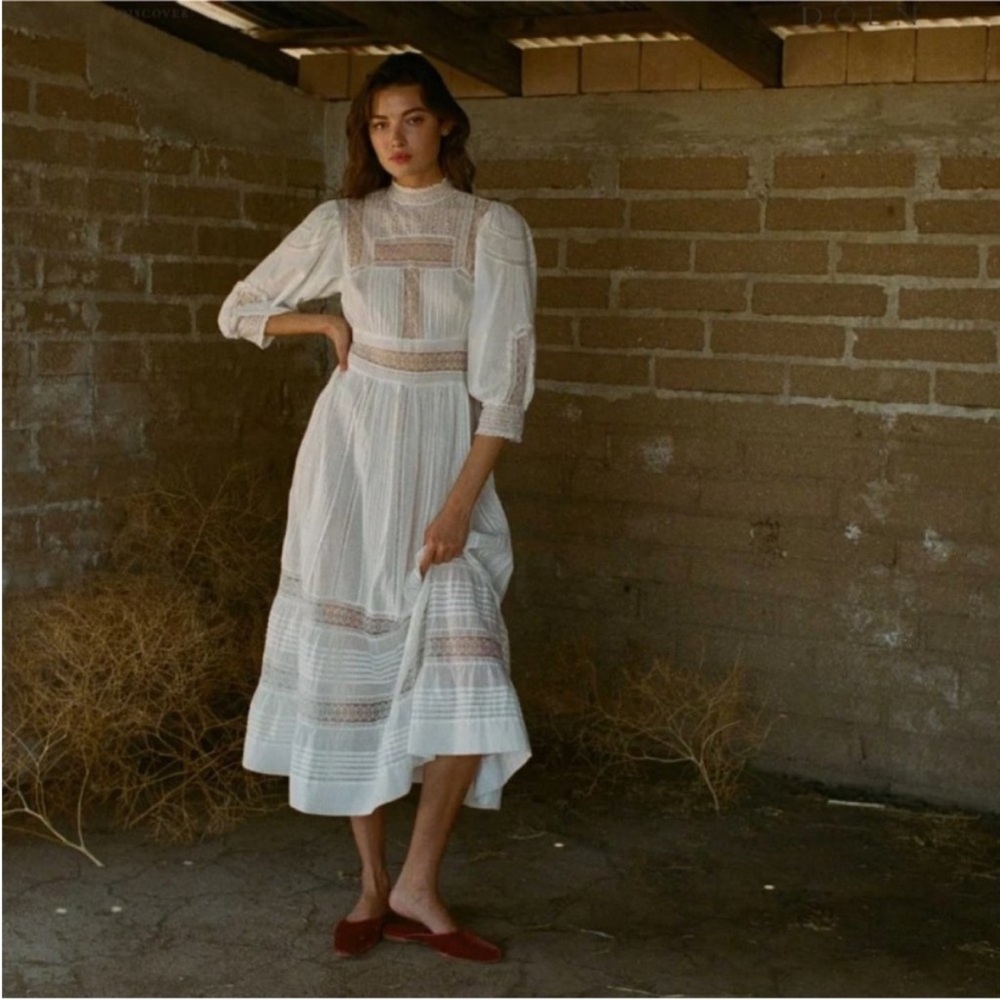 Doen Magnolia Dress in Salt